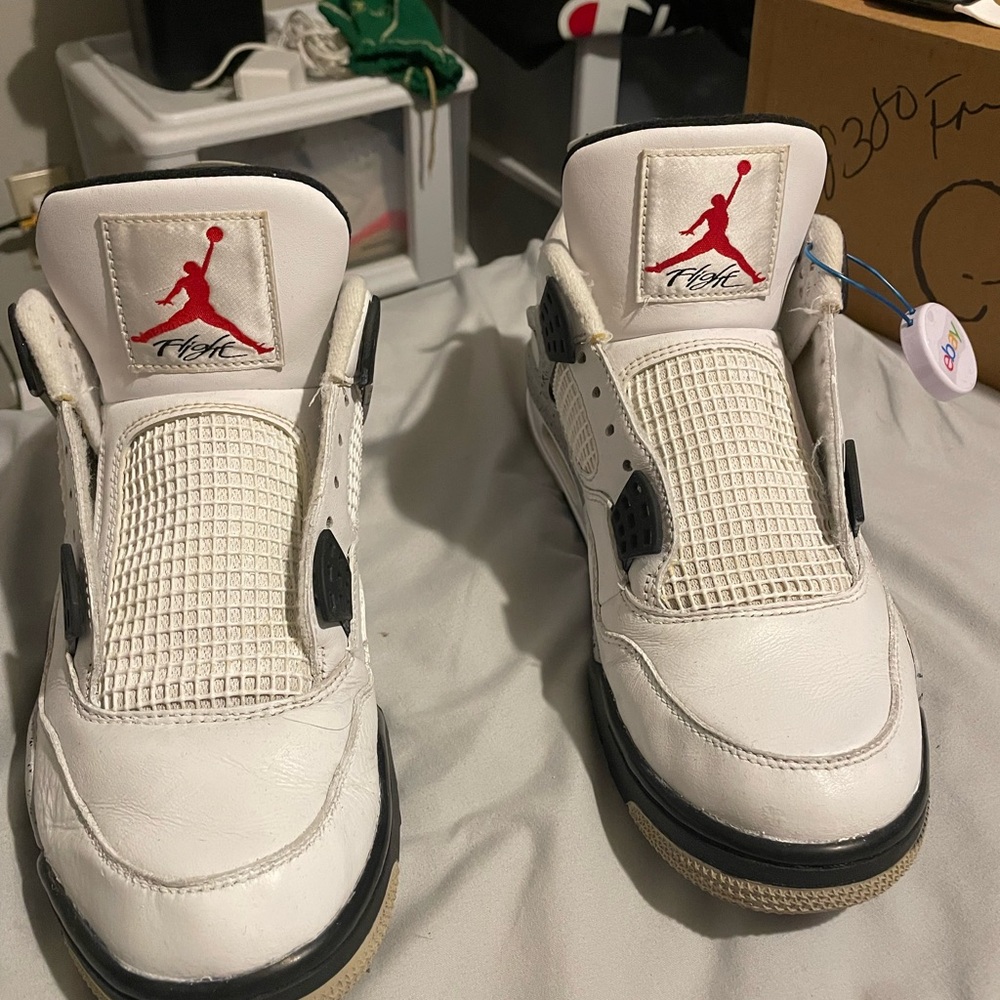 Nike Air Jordan 4 Cement size 10.5 used